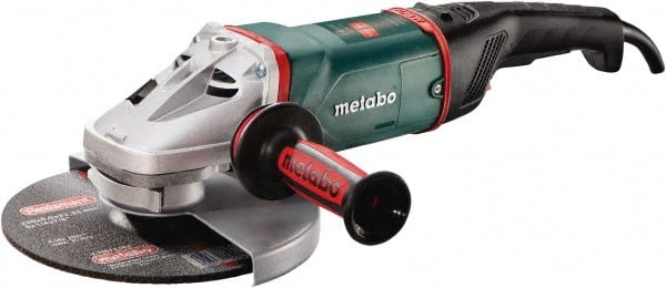 Metabo - 9" Wheel Diam, 6,600 RPM, Corded Angle & Disc Grinder - 5/8-11 Spindle - Exact Tooling