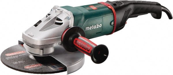 Metabo - 9" Wheel Diam, 6,600 RPM, Corded Angle & Disc Grinder - 5/8-11 Spindle - Exact Tooling