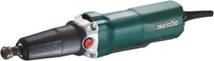 Metabo - 1/4 Inch Collet, 10,000 to 30,500 RPM, Straight, Electric Die Grinder - 120 Volt, 6.4 Amp, 8 Ft. Long Cord - Exact Tooling
