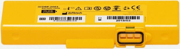 Defibtech - Defibrillator Battery Pack - Compatible with Lifeline VIEW, ECG & PRO AEDs - Exact Tooling