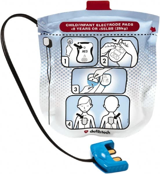 Defibtech - Pediatric CPR Pad - Compatible With Lifeline VIEW AED - Exact Tooling