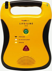 Defibtech - Adult Pad Defibrillator - 9 Volt and Nonrechargeable Lithium Battery Included - Exact Tooling