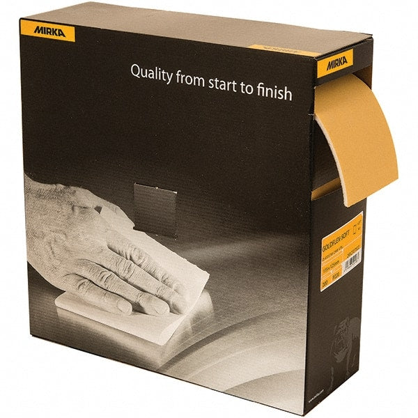 Mirka - Hand Pads Grit: 400 Overall Length (Inch): 5 - Exact Tooling