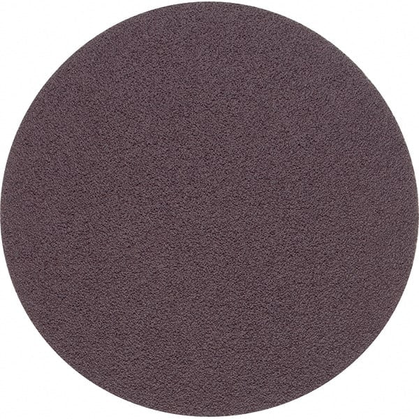 3M - 5" Diam, 60 Grit µ Aluminum Oxide Adhesive PSA Disc - Very Fine Grade, Red, Polyester Backing, Flexible, Use with Random Orbital Sanders - Exact Tooling