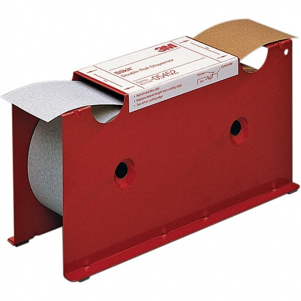 3M - 4-1/2" Diam, 320 Grit Silicon Carbide Adhesive PSA Disc - Extra Fine Grade, Gray, Paper Backing, Flexible, Use with Random Orbital Sanders - Exact Tooling