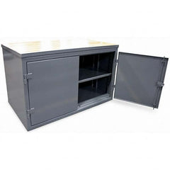 Strong Hold - Stationary Work Benches, Tables Type: Work Bench Top Material: Maple work surface 1-3/4" thick - Exact Tooling