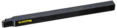 Kennametal - SRDC, Neutral Cut, 0° Lead Angle, 12mm Shank Height x 12mm Shank Width, Neutral Rake Indexable Turning Toolholder - 160mm OAL, RC..0802M0 Insert Compatibility, Series Screw-On - Exact Tooling