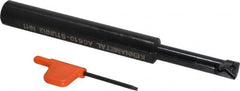Kennametal - 12.19mm Min Bore Diam, 6" OAL, 5/8" Shank Diam, A-STUN Indexable Boring Bar - T221P Insert, Screw Holding Method - Exact Tooling