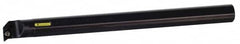 Kennametal - 33.02mm Min Bore Diam, 12" OAL, 1" Shank Diam, A-SDXC Indexable Boring Bar - DC.. Insert, Screw Holding Method - Exact Tooling