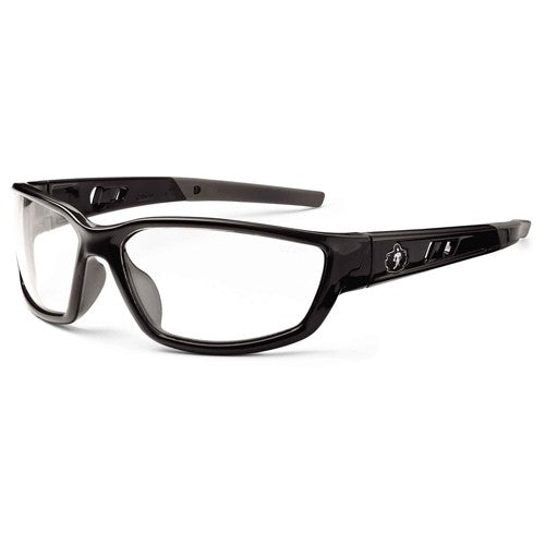 Kvasir Clear Lens Black Safety Glasses - Exact Tooling