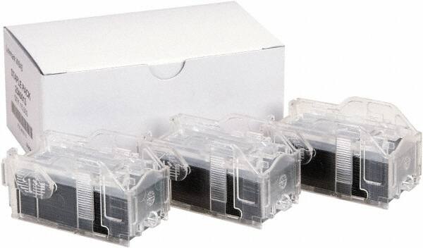 Lexmark - 3.03" Leg Length, Steel Staples-Cartridge - 30 Sheet Capacity, For Use with Xerox X850/X852 - Exact Tooling