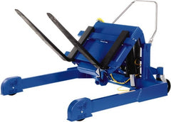 Vestil - 6,000 Lb Load Limit, Straddle Portable Tilting Table - 90° Tilting Angle, 3-5/8' Low Height - Exact Tooling