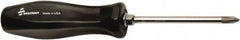 Ability One - #2, 4" OAL, Standard Phillips Screwdriver - 4" Blade Length, Round Shank, Ergonomic Handle - Exact Tooling