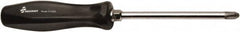 Ability One - #4, 6" OAL, Standard Phillips Screwdriver - 6" Blade Length, Round Shank, Ergonomic Handle - Exact Tooling
