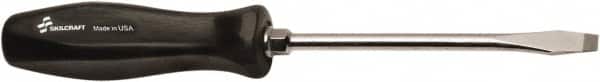 Ability One - Standard Slotted Screwdriver - Round Shank, Ergonomic Handle - Exact Tooling