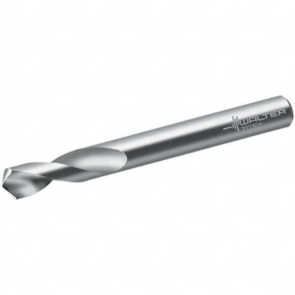 Walter-Titex - 8mm Body Diam, 120°, 79mm OAL, High Speed Steel Spotting Drill - Exact Tooling