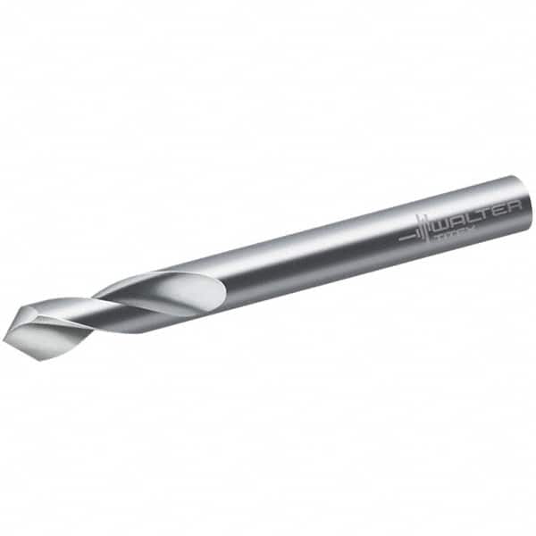 Walter-Titex - 6mm Body Diam, 90°, 66mm OAL, High Speed Steel Spotting Drill - Exact Tooling