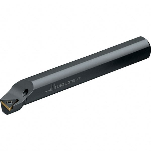 Walter - 0.77" Min Bore Diam, 8" OAL, 5/8" Shank Diam, A-STFC Indexable Boring Bar - TC.. 1102.., TC.. 21.5.. Insert, Screw Holding Method - Exact Tooling