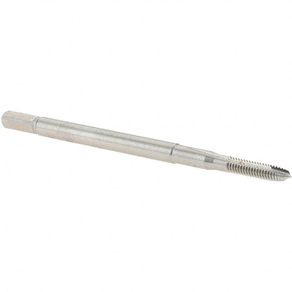 Walter-Prototyp - M2x0.40 Metric, 2 Flute, Bright Finish, Powdered Metal Spiral Point Tap - Plug Chamfer, Right Hand Thread, 45mm OAL, 8mm Thread Length, 2.8mm Shank Diam, 6HX Class of Fit, Series 202161 - Exact Tooling
