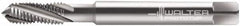 Walter-Prototyp - #10-32 UNF 3 Flute 3B Modified Bottoming Spiral Flute Tap - Powdered Metal, Bright Finish, 70mm OAL, Right Hand Flute, Right Hand Thread, Series 234104 - Exact Tooling