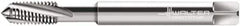 Walter-Prototyp - #8-32 UNC 3 Flute 2B Modified Bottoming Spiral Flute Tap - Powdered Metal, Bright Finish, 63mm OAL, Right Hand Flute, Right Hand Thread, Series 22416 - Exact Tooling