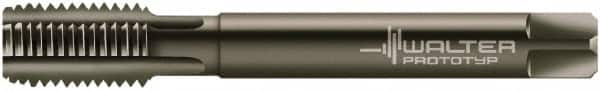 Walter-Prototyp - M30x1.50 Metric Fine 6HX 5 Flute Nitride/Oxide Finish Powdered Metal Straight Flute Machine Tap - Modified Bottoming, Right Hand Thread, 150mm OAL, 26mm Thread Length, Oversize - Exact Tooling