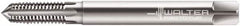 Walter-Prototyp - M8x1.25 Metric 6H 5 Flute Bright Finish Powdered Metal Straight Flute Machine Tap - Plug, Right Hand Thread, 90mm OAL, 25mm Thread Length, Oversize - Exact Tooling