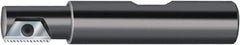 Walter-Prototyp - 30mm Cut Diam, 52mm Max Hole Depth, 25mm Shank Diam, Indexable Thread Mill - Insert Style T1192206, T1291206, T4691206, 5mm Insert Size, 1 Insert, Toolholder Style T9111000, 110mm OAL - Exact Tooling