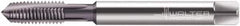 Walter-Prototyp - 1/4-28 UNJF, 3 Flute, AlCrN Finish, Powdered Metal Spiral Point Tap - Plug Chamfer, Right Hand Thread, 80mm OAL, 15mm Thread Length, 7mm Shank Diam, 3B Class of Fit, Series 2320763 - Exact Tooling