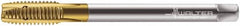 Walter-Prototyp - M16x2.00 Metric, 3 Flute, TiN Finish, Powdered Metal Spiral Point Tap - Plug Chamfer, Right Hand Thread, 110mm OAL, 25mm Thread Length, 12mm Shank Diam, 6H Class of Fit, Series 7026345 - Exact Tooling