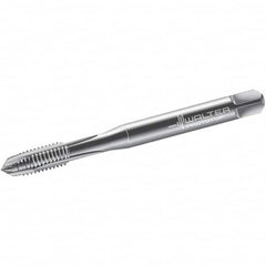 Walter-Prototyp - M10x1.50 Metric, 3 Flute, Bright Finish, Cobalt Spiral Point Tap - Plug Chamfer, Right Hand Thread, 100mm OAL, 20mm Thread Length, 10mm Shank Diam, 6H Class of Fit, Series N20219 - Exact Tooling