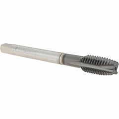 Walter-Prototyp - 1/2-13 UNC, 4 Flute, Hardlube Finish, Powdered Metal Spiral Point Tap - Plug Chamfer, Right Hand Thread, 110.01mm OAL, 23.01mm Thread Length, 9.32mm Shank Diam, 2B Class of Fit, Series AEP2226002 - Exact Tooling