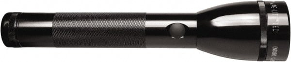 Mag-Lite - LED Bulb, 500 Lumens, Industrial/Tactical Flashlight - Black Aluminum Body, 2 C Alkaline Batteries Not Included - Exact Tooling