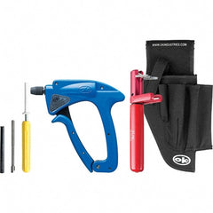 OK Industries - 26 to 20 AWG Compatible Wire, Plastic and Steel Wire Wrapping and Unwrapping Tool Kit - 6 Piece, Insulated - Exact Tooling