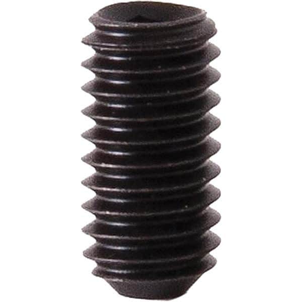 TE-CO - 1/2-13, Steel, Black Oxide Finish, Edge Clamp Screw - Exact Tooling