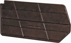 Durham - 4-15/16" Wide x 10-1/4" High, Black Bin Divider - Use with PB30230 - Exact Tooling