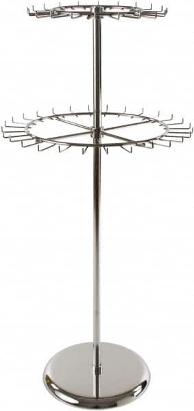 ECONOCO - Chrome Belt Display Rack - 27" Wide x 59-1/2" High - Exact Tooling