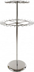 ECONOCO - Chrome Belt Display Rack - 27" Wide x 59-1/2" High - Exact Tooling