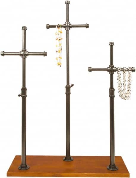 ECONOCO - Gray Accessory Display Rack Merchandiser - 20" Wide x 27" High x 8" Deep - Exact Tooling