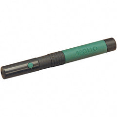 Quartet - Rubber & Metal Pen Size Laser Pointer - Jade Green, 2 AAA Batteries Included - Exact Tooling