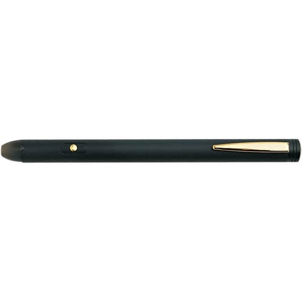 Quartet - Metal Pen Size Laser Pointer - Black, 2 AAA Batteries Included - Exact Tooling