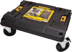 DeWALT - 220 Lb Capacity Steel Dolly - 18.92" Long x 17" Wide x 7" High, 0.39" Wheels - Exact Tooling