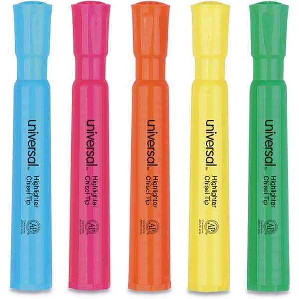 UNIVERSAL - Markers & Paintsticks Type: Highlighters Color: Assorted - Exact Tooling
