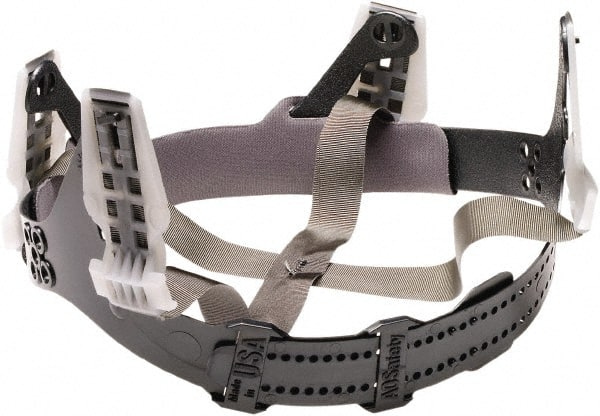 3M - Plastic Hard Hat Replacement Suspension - Pinlock Attachment, Black, Compatible with H-700 - Exact Tooling