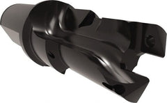 Allied Machine and Engineering - 32 to 35mm Diam, Straight Shank, 38.1mm Body Shank Diam, Combo Chamfer and Countersink Drill - TCMT 16T304 Insert, 133.35mm OAL - Exact Tooling