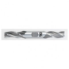 7/8 Dia. x 6-1/8 Overall Length 3-Flute Square End HSS-CO SE End Mill-Round Shank-Center Cutting-Uncoated - Exact Tooling