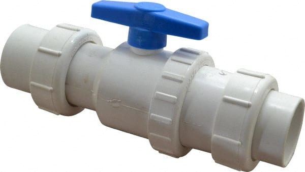 Little Giant Pumps - 2" PVC Check Valve - Inline, Union - Exact Tooling