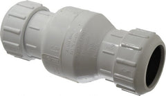 Little Giant Pumps - 2" PVC Check Valve - Inline, Compression - Exact Tooling