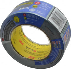 3M - 2" x 25 Yds Blue Duct Tape - 12.1 mil, Rubber Adhesive, Polyethylene Film Backing, 36 Lb/ln Tensile Strength, 200°F Max, Series 8979 - Exact Tooling