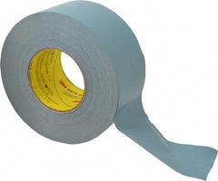 3M - 3" x 55m Blue Duct Tape - 12.1 mil, Rubber Adhesive, Polyethylene Film Backing, 36 Lb/ln Tensile Strength, 200°F Max, Series 8979 - Exact Tooling